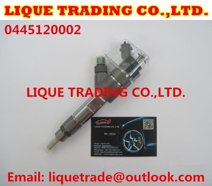 Injecteur commun 0445120002 de rail de BÊTISES pour IVECO 500313105 500384284
