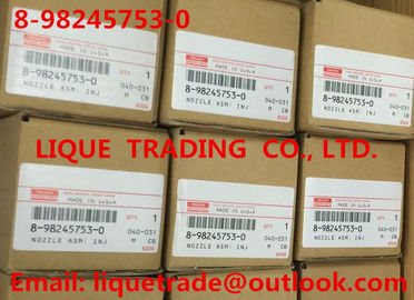 LA CHINE 8982457530 / 8-98245753-0 injecteur commun original et nouvel de rail 8982457530/8-98245753-0 pour ISUZU Trooper 4JX1 3.0L fournisseur