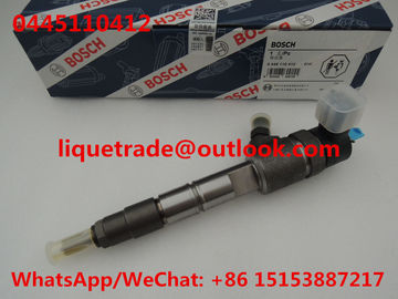 LA CHINE Injecteur commun 0445110412, 0 445 110 412 INJECTEURS DE CARBURANT 0445 de rail de BOSCH 110 412 fournisseur