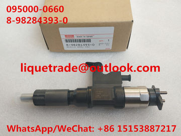 LA CHINE Injecteur de carburant de DENSO 095000-0660 pour ISUZU 4HK1, 6HK1 8982843930, 8-98284393-0, 8982843931 fournisseur
