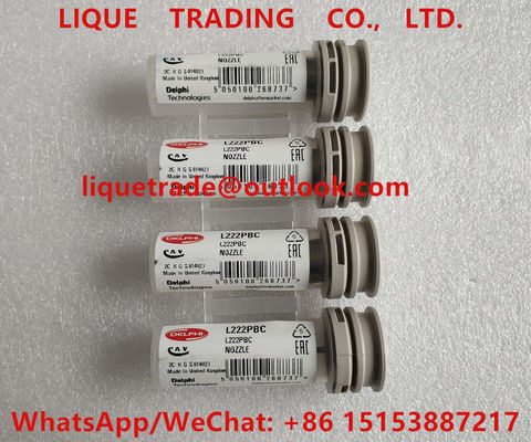 LA CHINE Le bec L222PBC, L222 d'injecteur de DELPHES, ÉQUIPENT 222 d'un gicleur originaux et nouveaux. fournisseur
