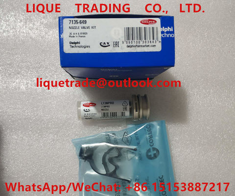 LA CHINE Le kit 7135-649 de valve de bec de DELPHES (incluez le bec L138PRD + valve 9308-621C/28538389) révisent des kits 7135 649, 7135649 fournisseur