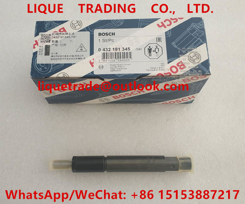 LA CHINE Injecteur de carburant 0 de BOSCH 432 191 345, 0432191345, 432 191 345 pour le moteur de Deutz fournisseur
