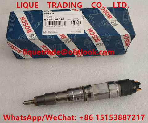 LA CHINE Injecteur de carburant 0445120218, 0 445 120 218, 0445 120 218 de BOSCH pour l'HOMME 51101006125, 51101006032 fournisseur