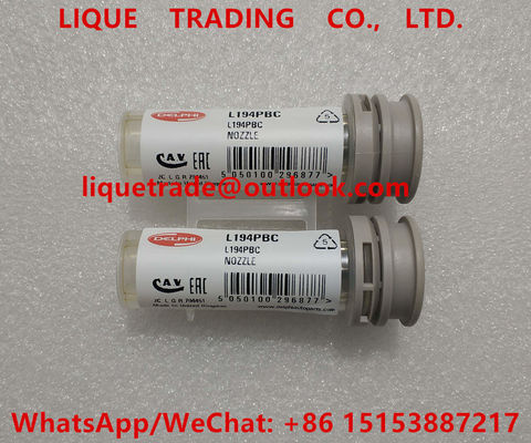 LA CHINE Delphi Fuel Injector Nozzle L194, L194PBC pour BEBE4D08003 BEBE4D24103 BEBE4D16003 BEBE4D2400 fournisseur