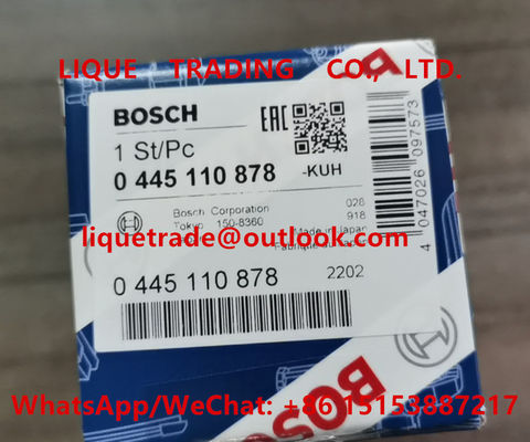 LA CHINE Injecteur 0445110467, 0445110878 de BOSCH pour NISSAN ZD30 16600-2DB4A, 16600-2DB4B, 166002DB4A, 166002DB4B fournisseur