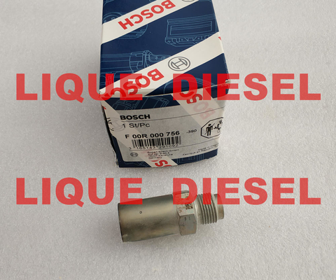 LA CHINE Soupape de sécurité de BOSCH F00R000756, libération commune F00R000756, F00R 000 756 de pression du rail 756 de F 00R 000 fournisseur