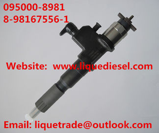 Injecteur de carburant commun de rail de DENSO 095000-8981 pour ISUZU 6WG1 8981675561, 8-98167556-1 fournisseur