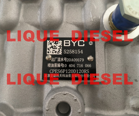 Pompe 5258154 de BYC 10404716046 10 404 716 046 CPES6P120D120RS BYC 11 415 186 003 11415186003 fournisseur