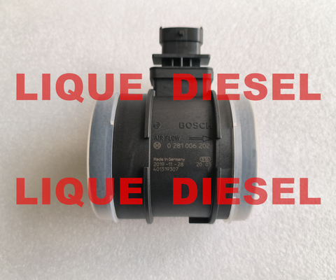 Capteur de masse 0281006202 de circulation d'air de BOSCH 0 281 006 202 281006202 0281 006 202 MAF originaux 356679205 fournisseur