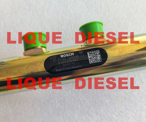 Rampe de carburant à rampe commune BOSCH 0445226042 0 445 226 042 3977530 C3977530 pour Cummins ISDE fournisseur