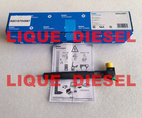 Injecteur commun EMBR00002D, 28342997 de rail de DELPHI Genuine, 28348371 pour Mercedes Benz A6510700587, A6510704987 fournisseur