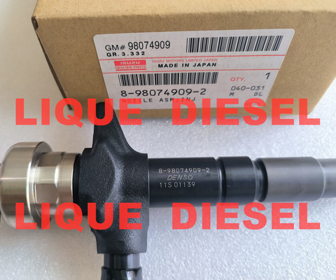 Injecteur de carburant DENSO 095000-8030 8-98074909-2 0950008030 8980749092 8-98074909-0 8-98074909-1 fournisseur
