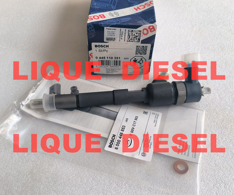 BOSCH COMMON RAIL INJECTOR 0445110351 0 445 110 351 445110351 Pour les appareils électroniques à combustion fournisseur