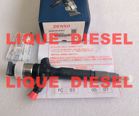 DENSO Injecteur de carburant 260100-6020 2601006020 295050-0810 2950500810 23670-0L110 23670-09380 fournisseur