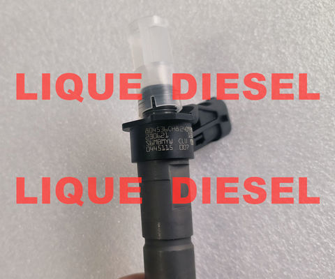 Injecteur de piézocarburant original BOSCH 0445115007 0986435350 pour l'OPEL 93161695, la RENAULT 8200340068, 7701476567, 8200409398 fournisseur