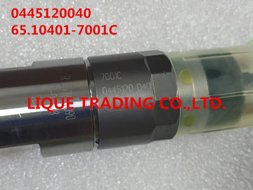Injecteur 0445120040, 0 445 120 040, 65.10401-7001C, 65.10401-7001 de BOSCH pour DOOSAN fournisseur