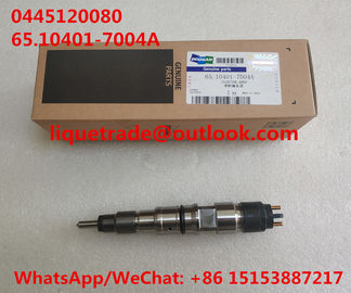 Injecteur commun 0445120080, 0 445 120 080 de rail de BOSCH pour DAEWOO DOOSAN DL06S 65.10401-7004A fournisseur
