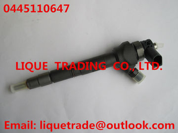 Injecteur commun 0445110647, 0 445 110 647, 0445 110 647 de rail de BOSCH pour VOLKSWAGEN 03L130277J, 03L130277Q fournisseur