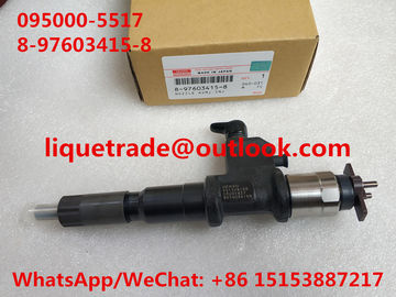 Injecteur commun de rail de DENSO 095000-5517/095000-5516/095000-5511/095000-4158 ISUZU 8-97603415-8/8976034158 fournisseur