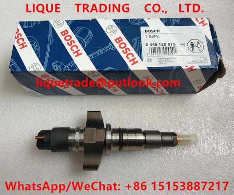 Injecteur commun 0445120075, 0 445 120 075, 0445 120 075, 504128307, 2855135 de rail de BOSCH fournisseur