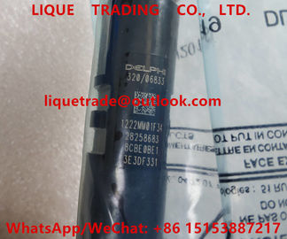INJECTEUR DE CARBURANT 28258683, 320/06833 de DELPHES, 320-06833, 32006833 pour l'excavatrice de JCB fournisseur