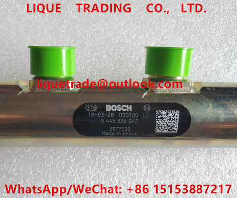 Rail commun 0445226042, 0 445 226 042, 0445 226 042, 3977530 de BOSCH pour Cummins fournisseur