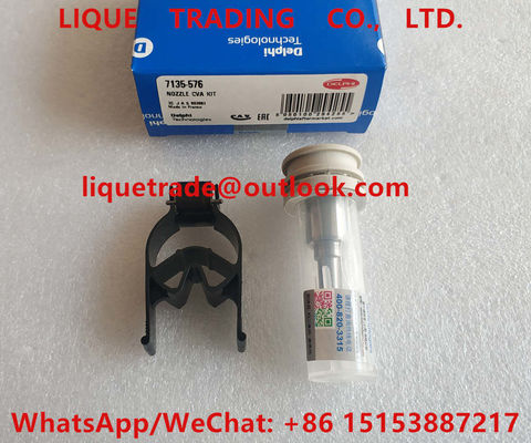 DELPHES ÉQUIPENT LE KIT d'un gicleur 7135-576, 7135 576, 7135576 de CVA, incluent (bec 375 + valve 28392662) fournisseur