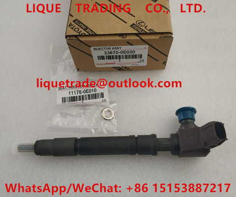 Injecteur piézo-électrique de DENSO 295700-0560, 23670-0E020 pour TOYOTA 2GD-FTV 2.4L 23670-09430, 23670-11020, 23670-19025 fournisseur