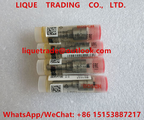 BEC 0433175449, DSLA128P1510, 0 433 175 449, DSLA 128 P 1510, 433175449 D'INJECTEUR DE BOSCH fournisseur