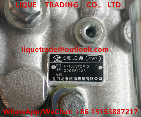 Ensemble à haute pression BP5057 P7100 6TCP12, 12H 5057 de pompe d'injection de carburant de P7100/6TCP fournisseur